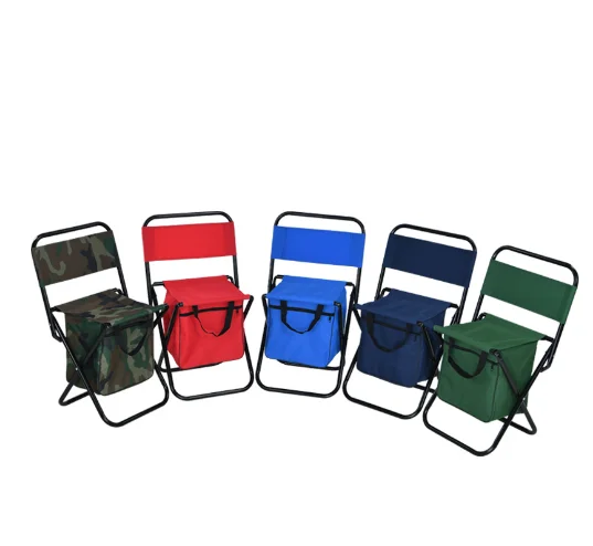 Outdoor Activities Fishing hiking camping accessories foldable fishing chair lightweight portable chair with cooler bag