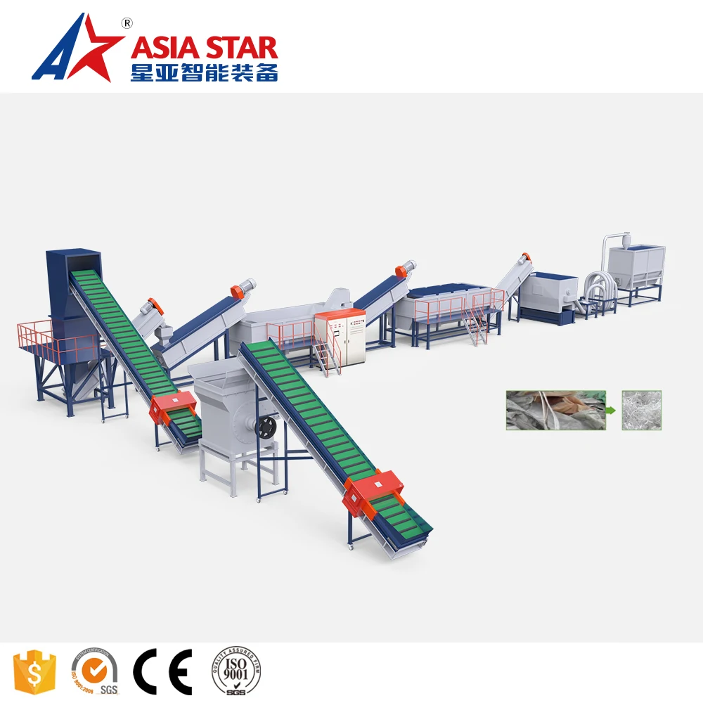 Plastic PE Film/Bag/Fiber/Granulating LineAgglomeration Recycling/Compact Pelletizing Machine