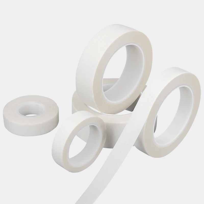 High Quality Insulation Fiber Glass Cloth High Heat PET Tape Automotive Masking Electrical Cables Cables Durable Silicone