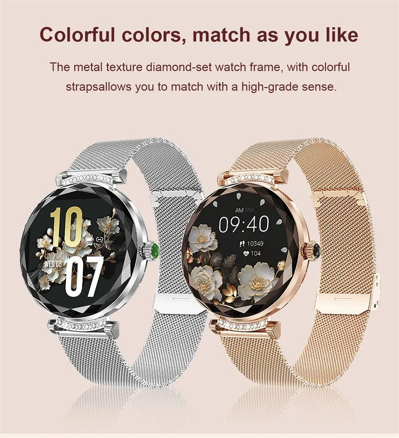 Small AMOLED Display Women Relojes Smart Watch NX7 PRO with BT Calling Round Screen Heart Rate Monitor Sport Ladies Smartwatch (17).jpg