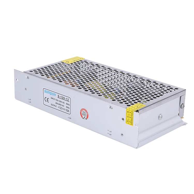 Горячие smps 12v 10a переключатель питания 120w трансформаторы мануфактура