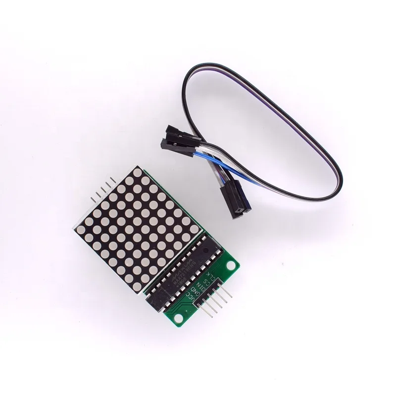 #109 lcd MAX7219 dot matrix board control module display module finished product lcd display dot matrix module