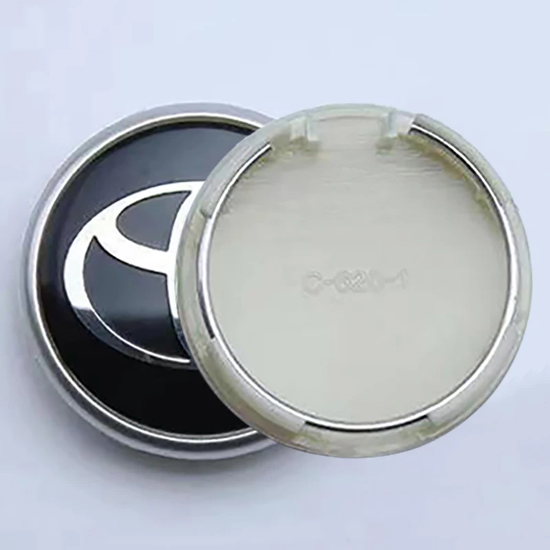 Customized ABS car logo wheel hub cover wheel center sticker 53mm57mm60mm62mm Toyota logo wheel hub cover rim cover rim cap