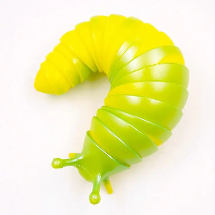 2022 Wholesale Amazon Popular Stress Relief Toys Fidget Slug Toys 3d Finger Fidget Slug
