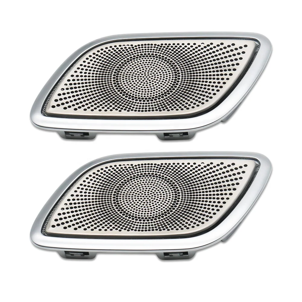 Car Accessories Speaker Midrange Horn Cover Atmosphere Lights Illuminate 64 Color Ambient Light For Mercedes-benz W177 W118