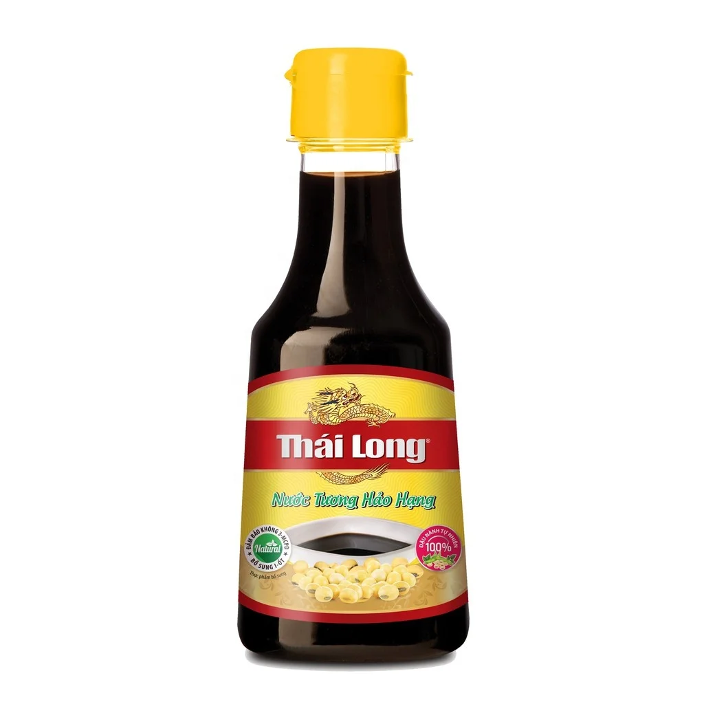 Тайский соевый соус-соевый соус высшего качества, бутылка 250 мл, изготовленная из Вьетнамского соевого соуса, с OEM обслуживанием