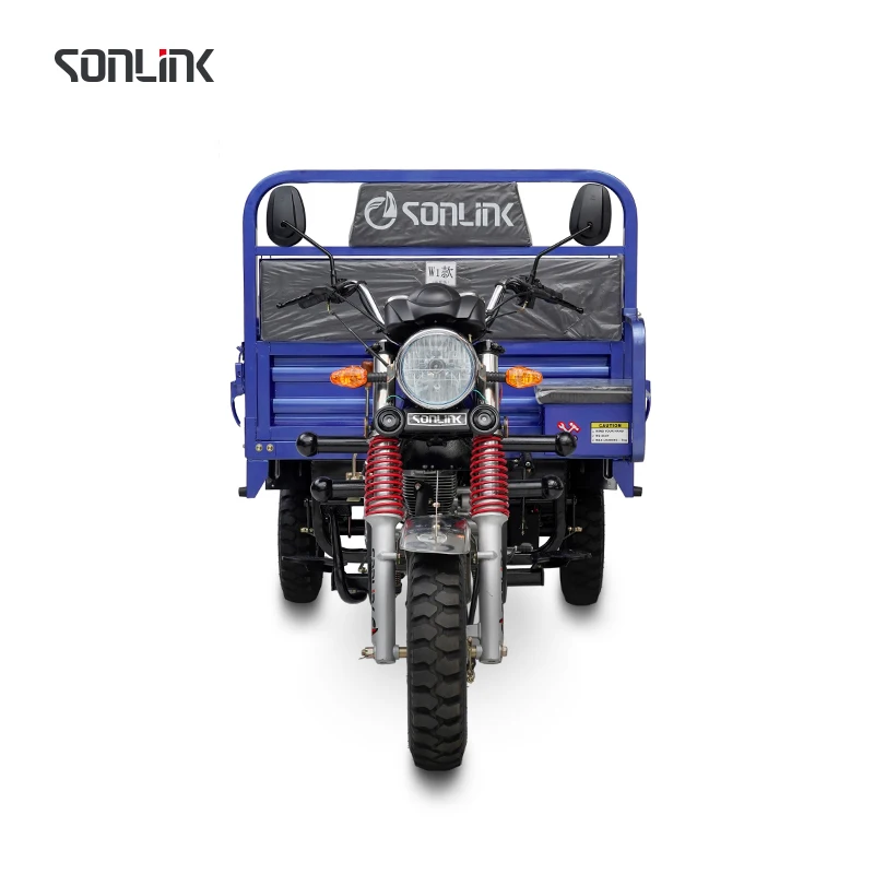 SONLINK MOTOR SL150ZH-1 Tricycle 150CC 3 wheel Motorcycle Gasoline Motorized Tricycles High Power Cargo Truck With Rear Axle
