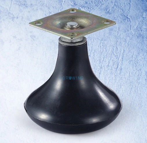 Modern Simple Chrome Metal Sofa Legs Fixed Castor  Table Chair Bed Cabinet Legs for Home Office Hot Sale in Middle East