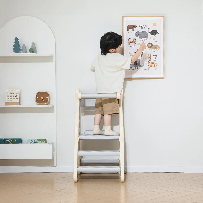 Wider Dual Height Kitchen Helper Tower Potty Training Anduse Plastic Step Stool Kids Potty Training Staircase For Children