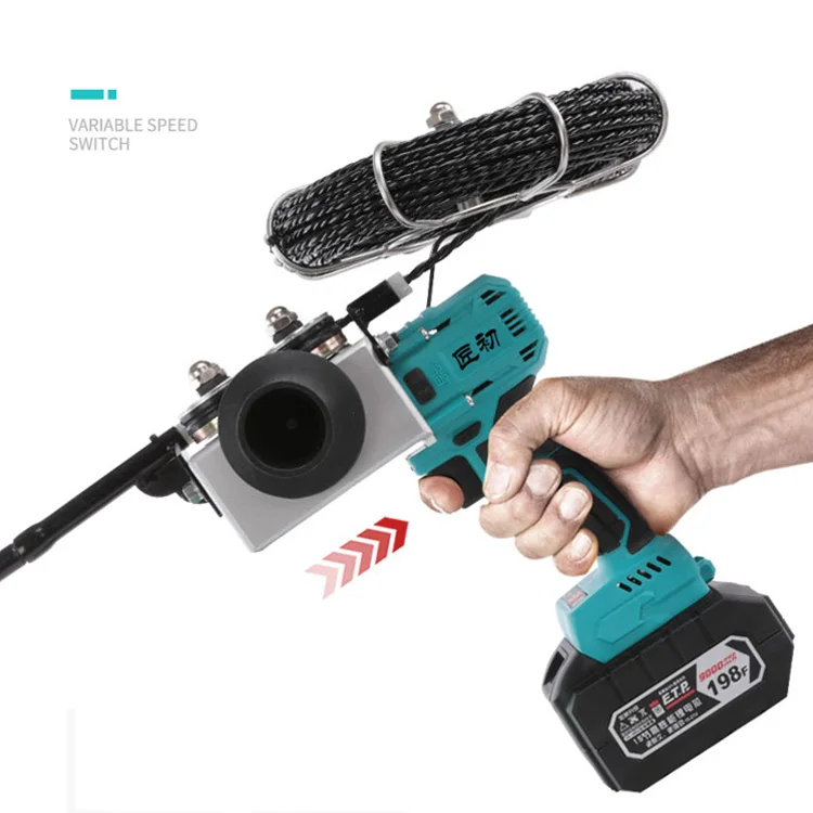 
fully automatic charging electrical wire threading machine 