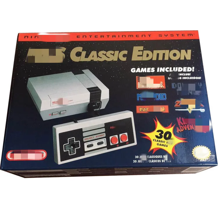 Игровая мини-консоль 32 бит встроенная в 30 игр для Nintendo