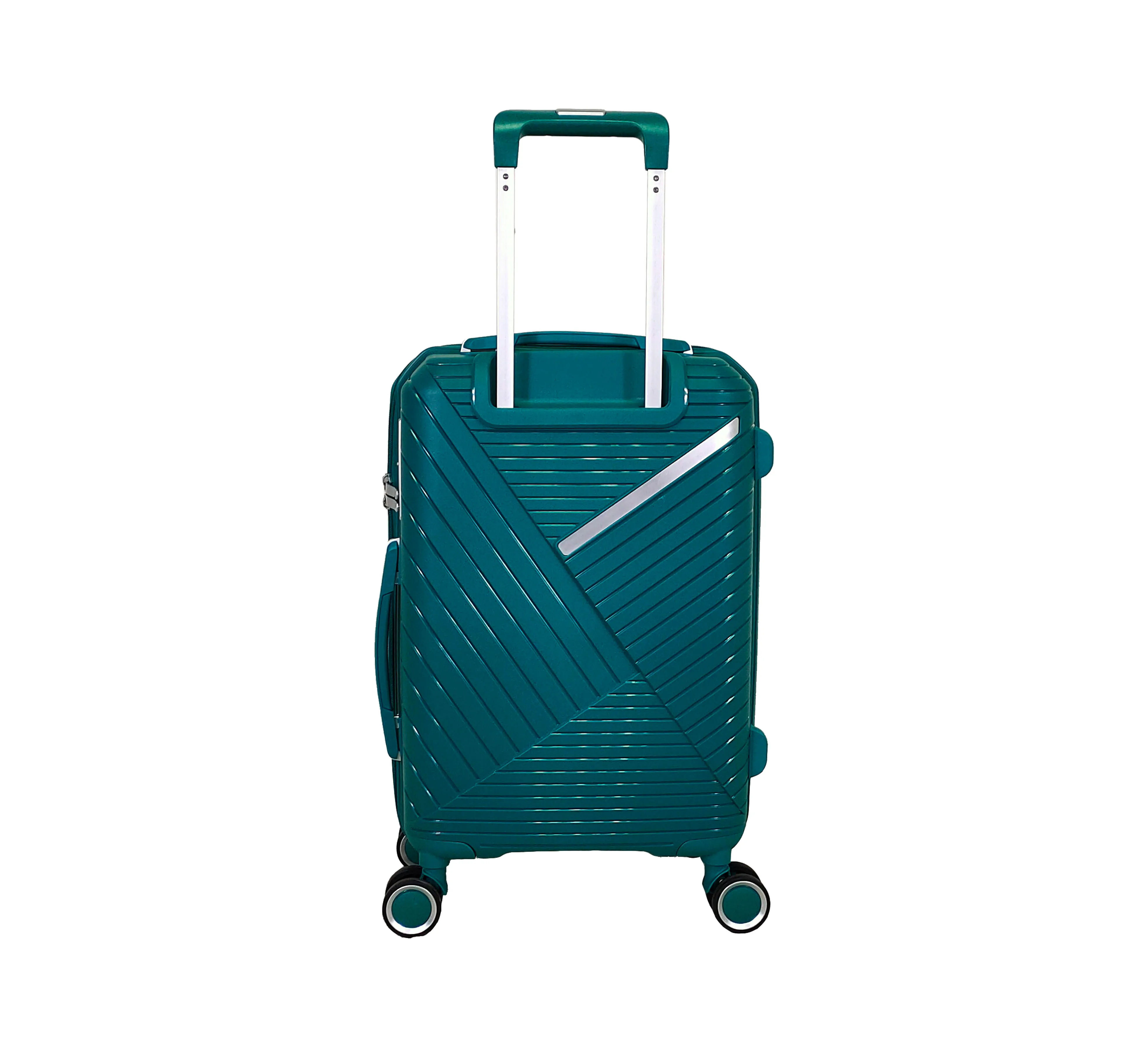 2024 Custom Logo Color Durable Hard Shell PP Injection Vali Trolley Case Travel Suitcase Luggage Sets