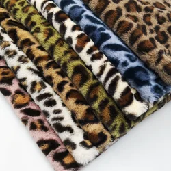 hot sale 100% polyester Coral Fleece Fabric fleece leopard print fabric for blanket