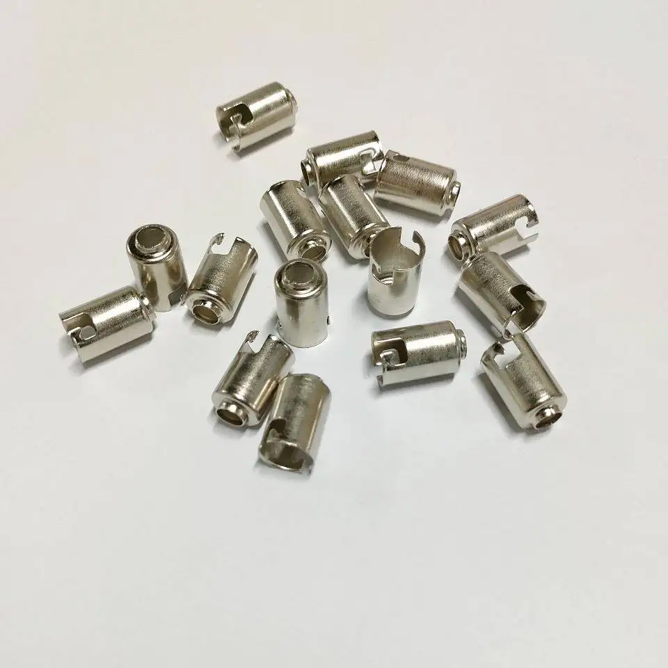 Copper Nickel Plated BA9S Bulb Shell BA9S Bulb Lamp Holder