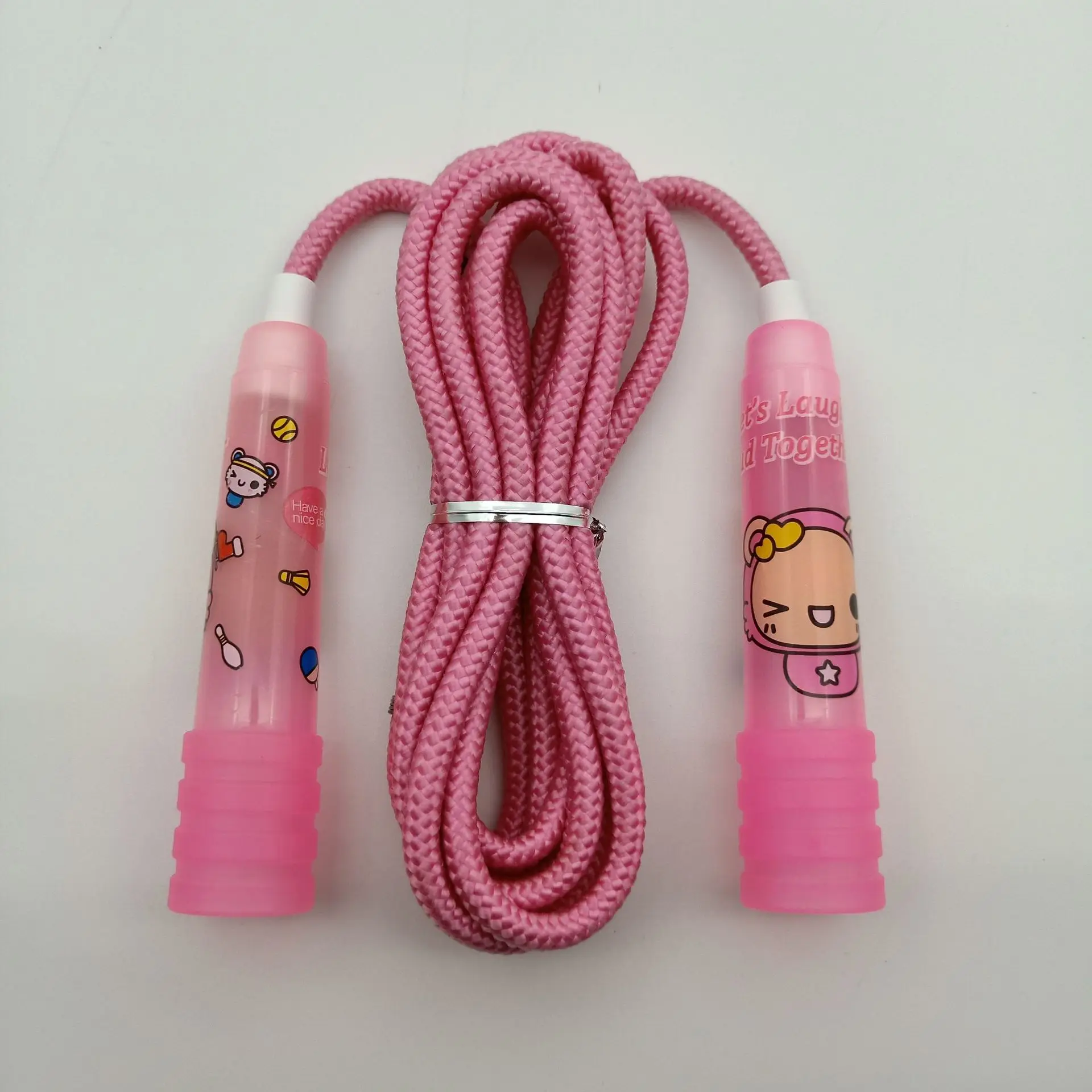 Профессиональная желтая скоростная мощная ручка банана утяжеленная стальная Скакалка с рожком