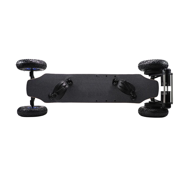 High Quality H2C-03 Electric Longboard Four-Wheeled Off-Road Skateboard Dual Belt Motor 2000W Power 36V Voltage 40km Range