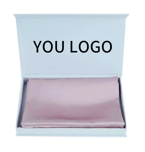 Light Luxury Bedsure 16 19 22MM Mulberry Silk Eye Mask Pillowcases 6A Grade Embroidered Printed Home Hotel Sleep Use