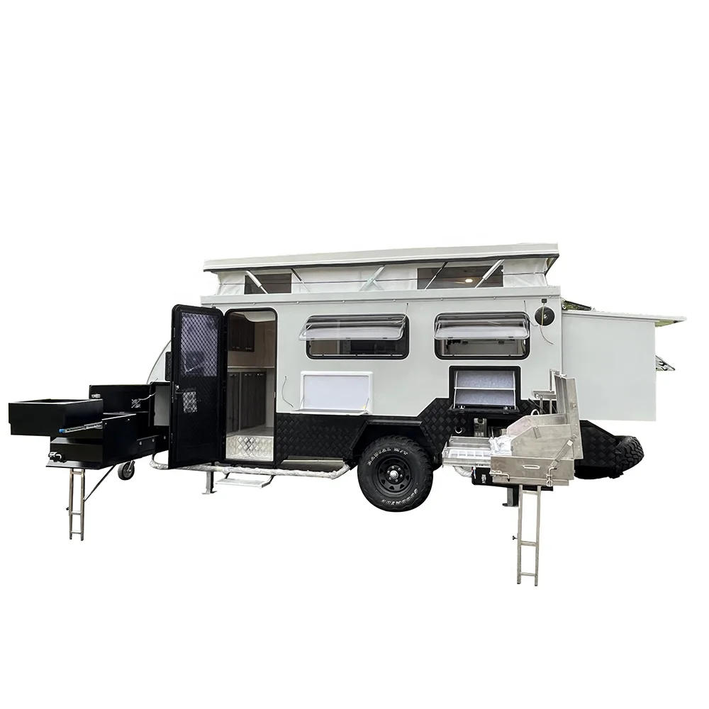 15ft off road hybrid camping caravan travel trailer