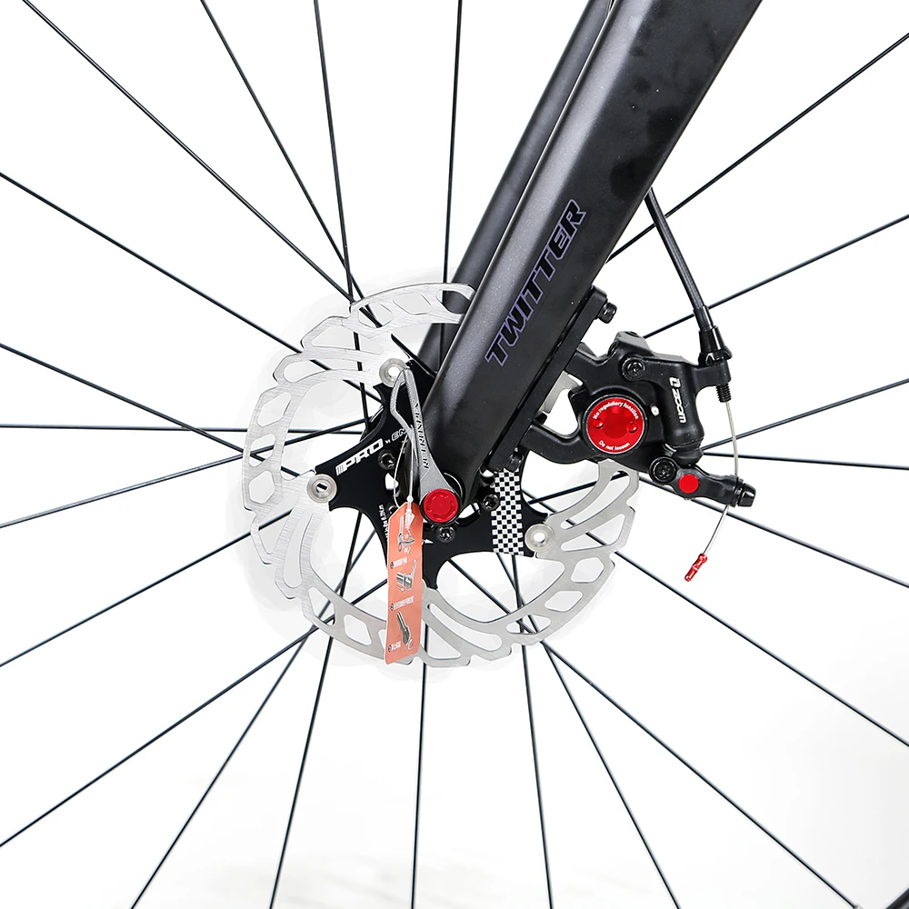 Твиттер bicicleta карбоновый гравийный велосипед с конкурирующей 22 скоростью 12*142 мм через ось дисковый тормоз внедорожный углеродный волокнистый Гибридный