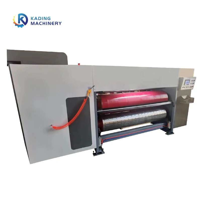 Automatic Corrugated Carton Boxes Multi-color Printer Slotter Rotary Die Cutter Machine
