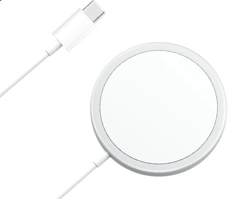 Новинка 2021 магнитное Беспроводное зарядное устройство для iphone 12 Mini Pro Max адсорбционное Быстрое беспроводное 15 Вт