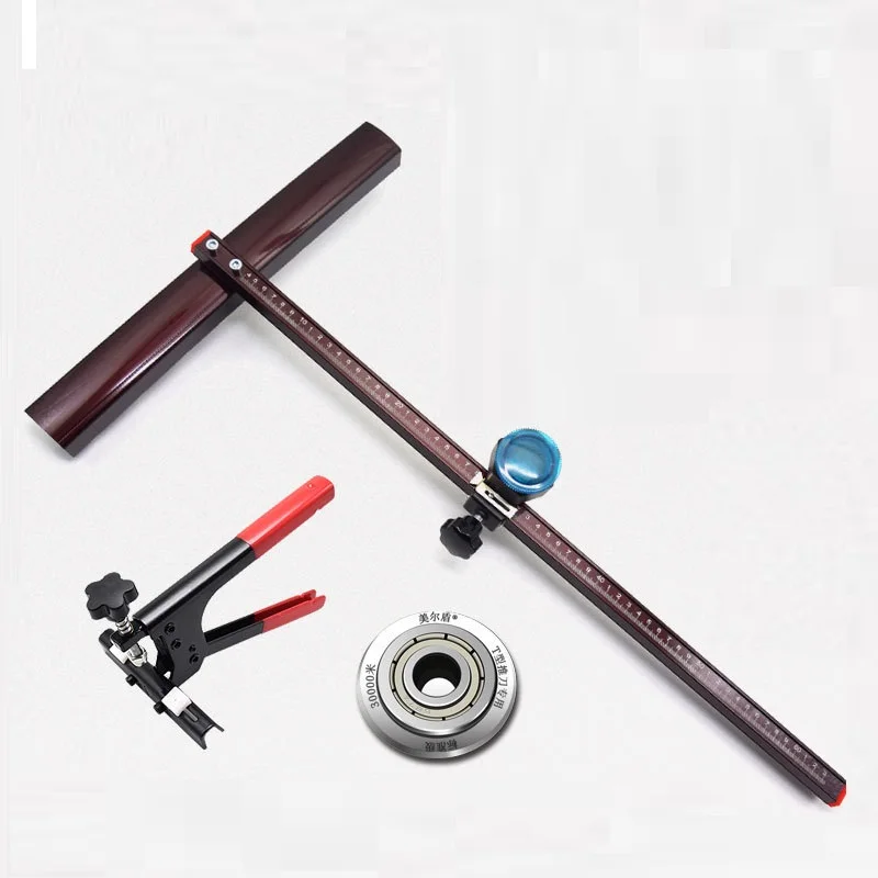 BIG SALE OEM High Precision T Shape T Type Thickened Glass Cutter Tile Cutter
