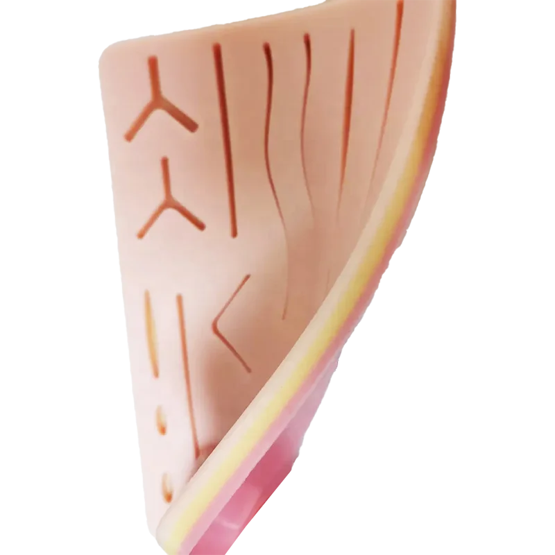 Multi-functional Surgical Suture Training Kit With Soft Silicone Skin Pad