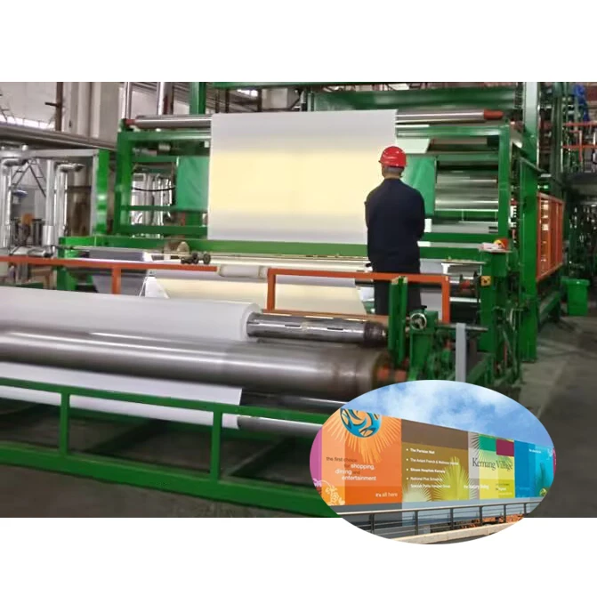 PVC Reflective Frontlit Flex Banner 180Grams Custom Outdoor advertising fabric 300G For Printing