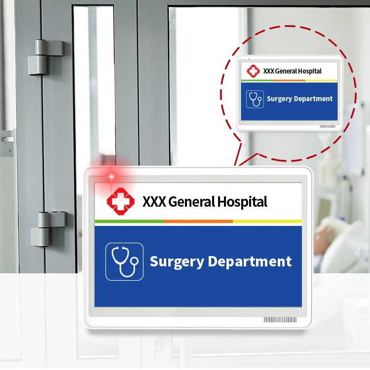 Smart office iot solutions & software large e ink display color digital labels digital office door electronic sign