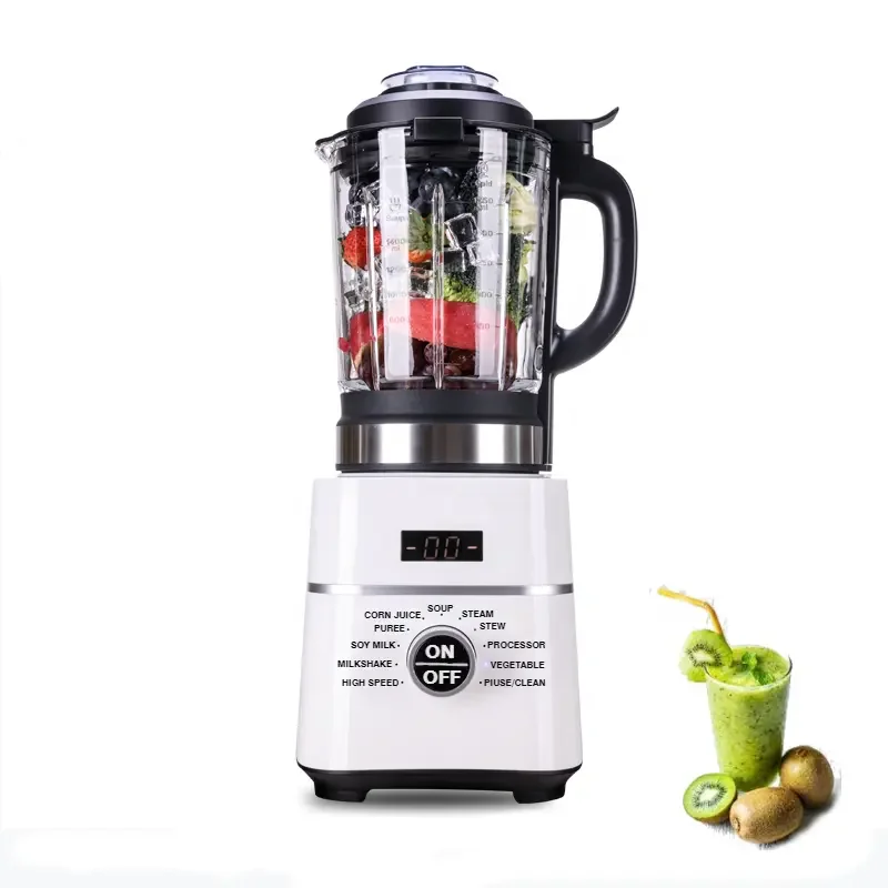Commercial Professional High Speed Quality Cooking Electric Soya Bean Milk Heavy Duty Heating Blender