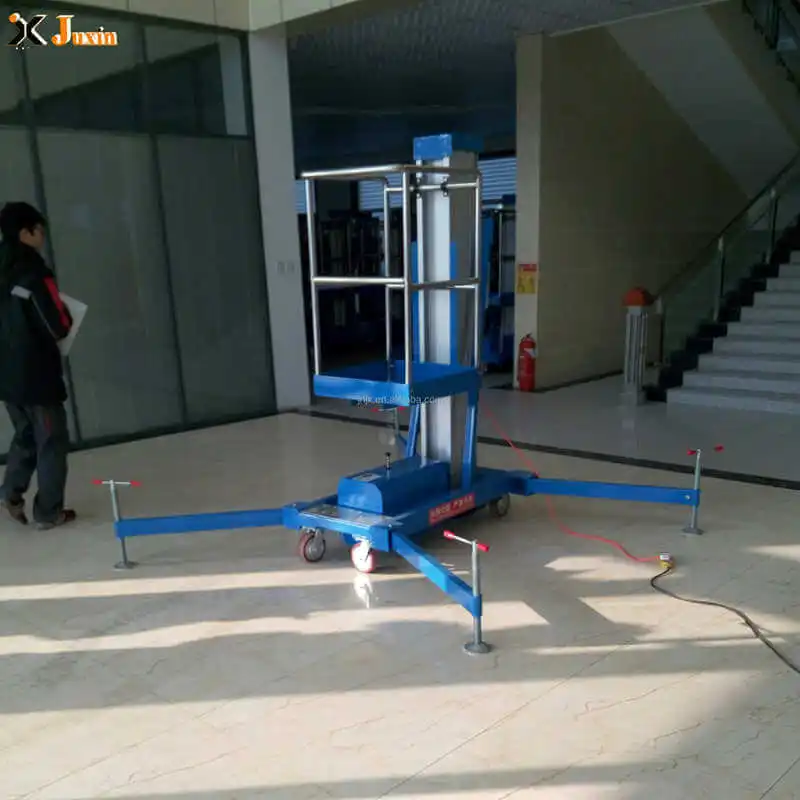Multiduty Electric Lift Table  Mobile Vertical Hydraulic Aluminum Alloy Lift vertical lifting platform for sale