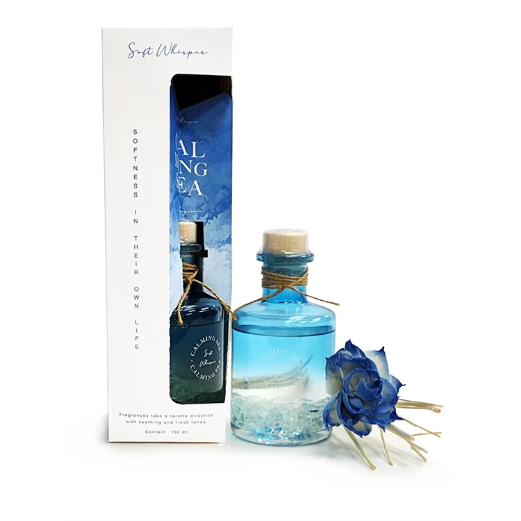 Factory Direct Supply Luxury Unique Home Decor Reed Diffuser Bottle With Sticks