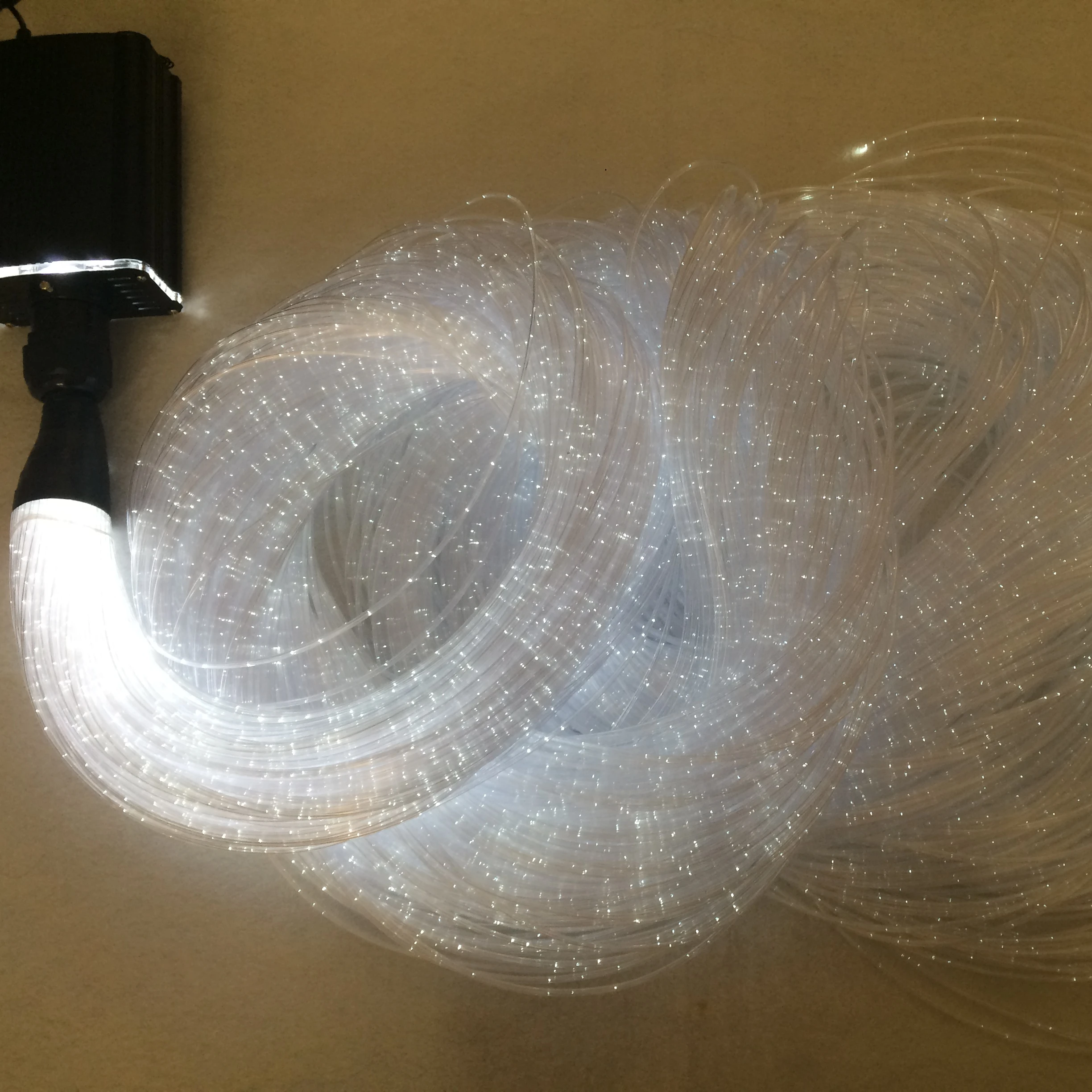 Super safe fiber optic lights sensory room equipment for kids 100pcs 3*0.75mm