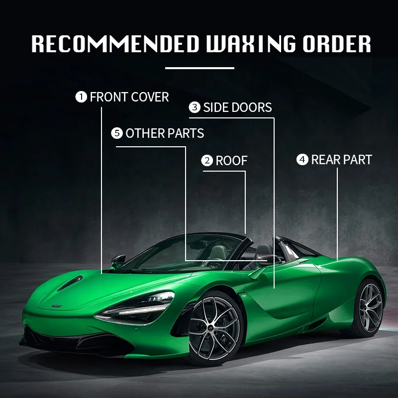  Хит продаж профессиональный автомобильный позолоченный набор кристаллов для ухода за