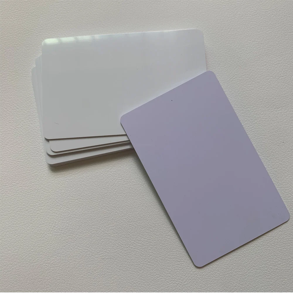 CR80 Free Sample Blank White F08 Rfid Card 13.56Mhz Printable Plastic PVC F08 IC Card for access control system