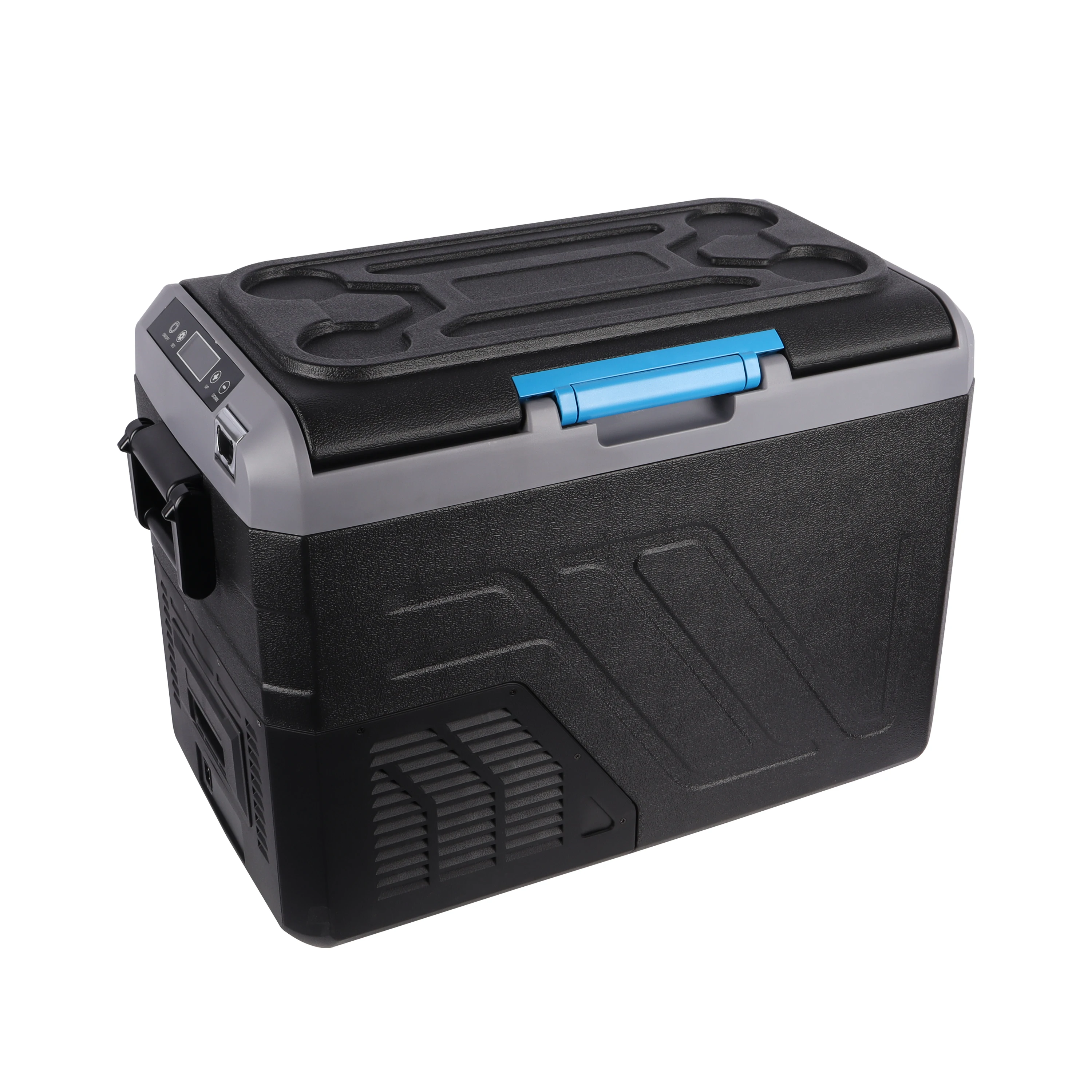 32L Freezes down to minus zero single zone compressor with digital display cooler box for car