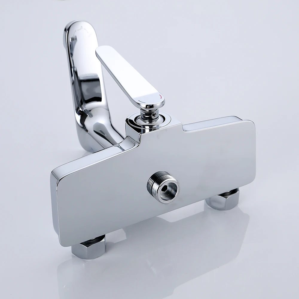 Luxury 3 way shower faucet set Wall Mounted brass Rain Shower Sets hand Shower