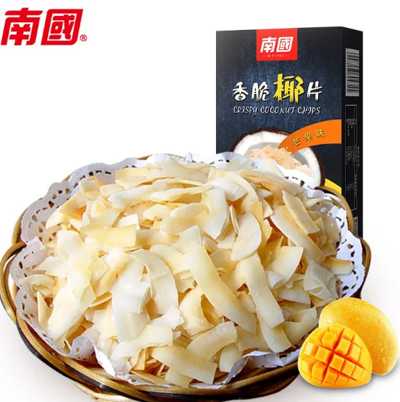 Кокосовые хрустящие чипсы крекеры хрустящее печенье со вкусом манго