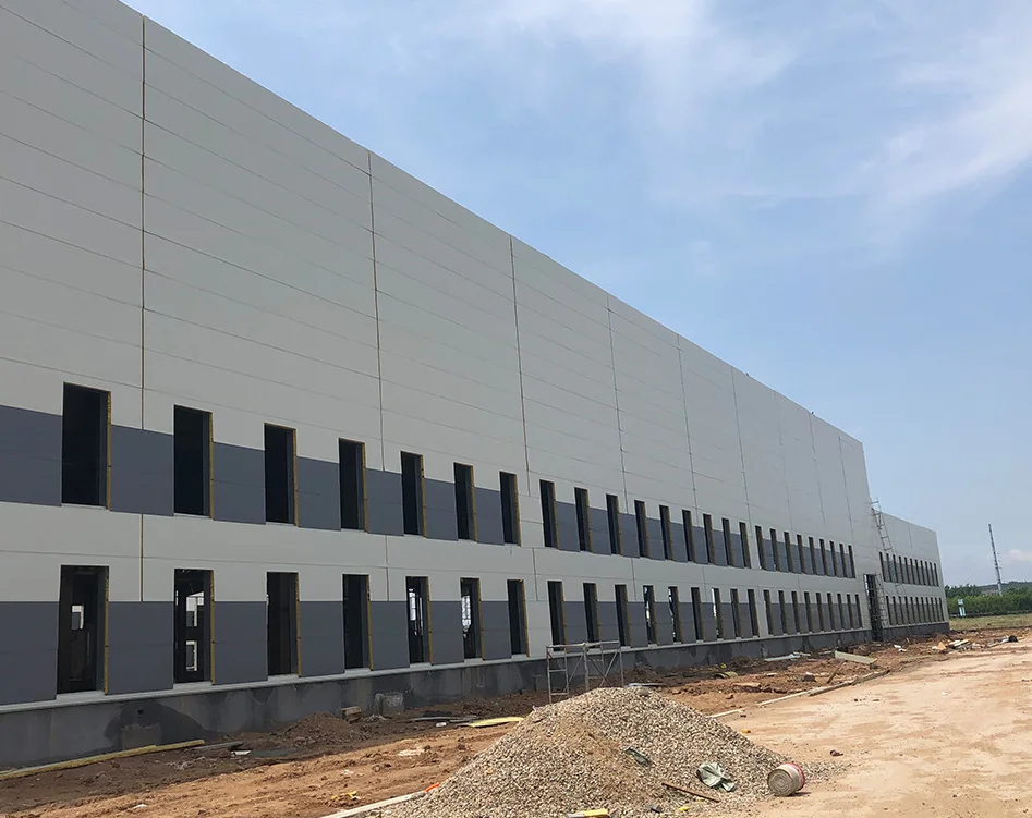 Pre Fabricated Warehouse Easy Construction Industrial Building China Fabricator Storage Warehouse