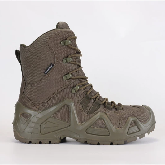 2023 Good quality Green color forest hunting boots outdoor shoes and breathable waterproof hunting shoes