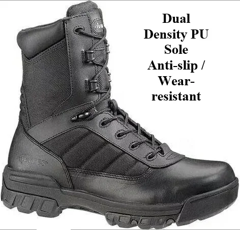 S3 grade full grain leather dual density PU anti-slip&anti puncture sole & shock-absorption&anti static safety shoes