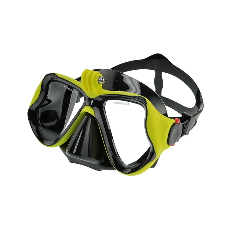 Food grade silicone motion camera mount diving scuba mask