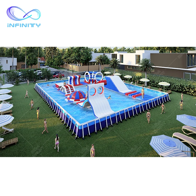 Factory Price Custom Inflatable Sea Water Park/ Large Inflatable Aquapark waterpark/ Floating Water Park For Sale