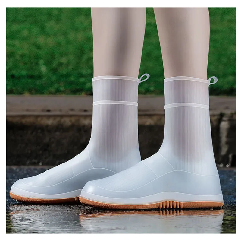 Manufacturer Factory High Quality Unisex Silicone Creative Cover durable Lasting Cover Rain Boots  Outdoor Light Rain Cover