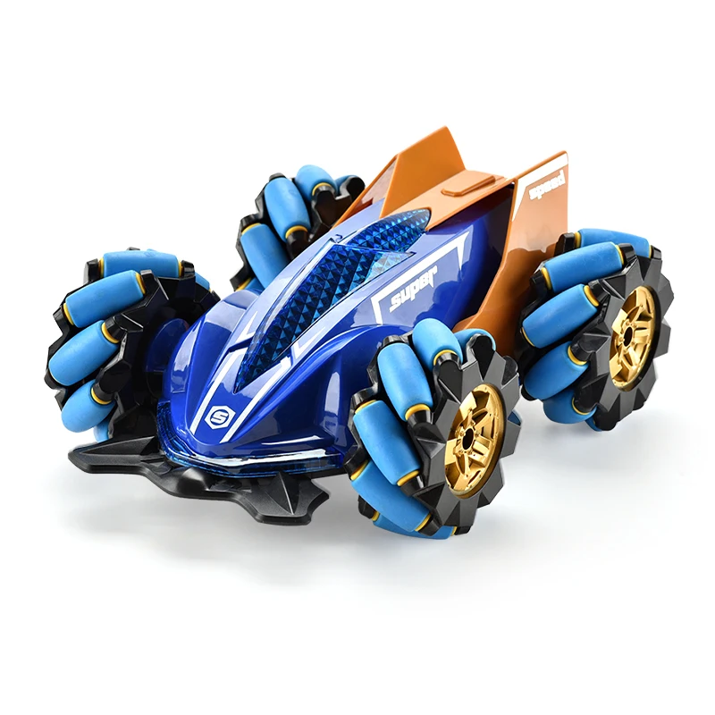 1/18 gesture sensing light spray 2.4G acousto-optic four-wheel drive stunt car RC car drift remote control car toy