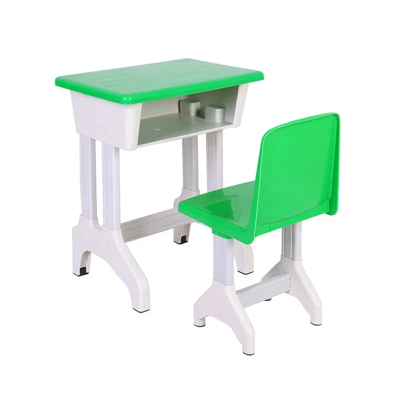 Kindergarten Furniture Set Plastic Preschool Classroom Primary School Desk and Chair for Kids Reading Study Learning