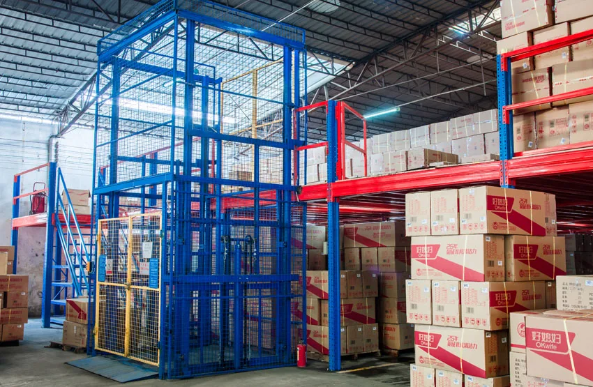 Warehouse Mezzanine Floor for Fabric Steel Parts/auto/fabirc Storage Industrial Depends on Warehouse Layout RAL Colour System