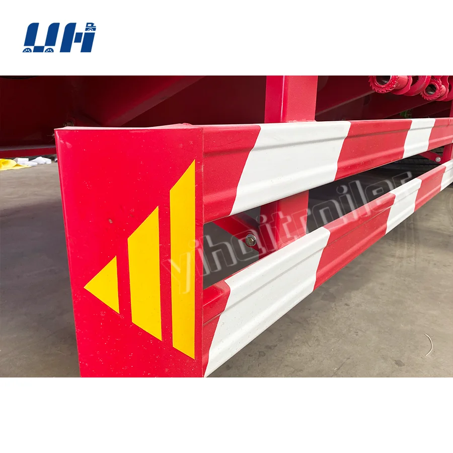 Mechanical Suspension 2/3/4 Axle Lowbed Trailer Brand Parts Low Bed Trailer 100 Ton for Africa