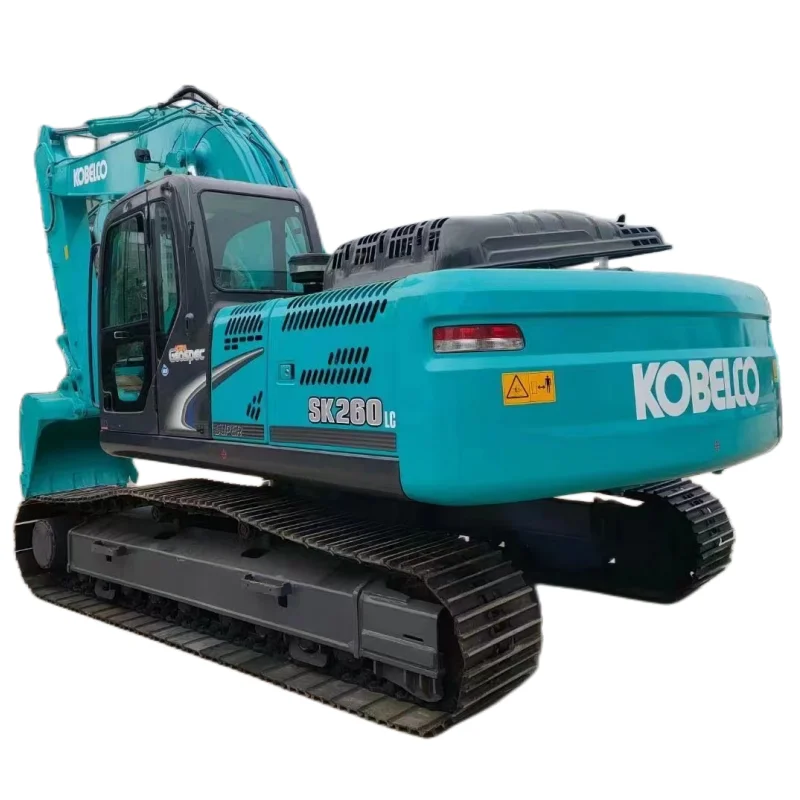Original Heavy Equipment Secondhand Excavator 26Ton Kobelco SK260 Used Excavator Construction Machinery Cheap Price For Sale