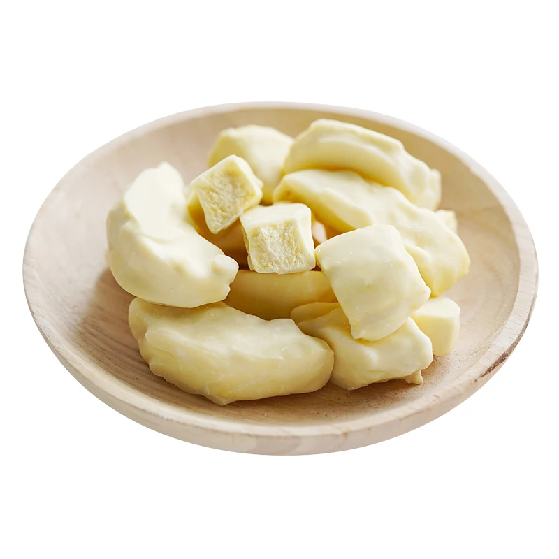 46g Coating with white chocolate vacuum bulk packaged freeze dried durian